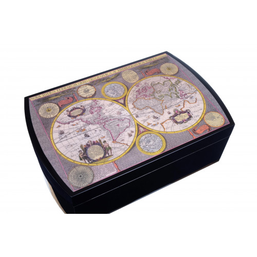 Хьюмидор Mastro de Paja на 50 сигар, Карта мира (шт.)